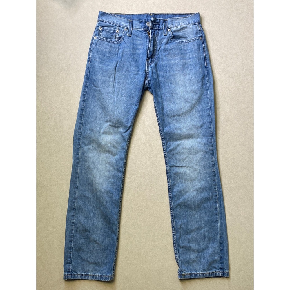 Levis 559 Relaxed Straight Blue Jeans Mens 30x32 Medium Wash 00559-0363